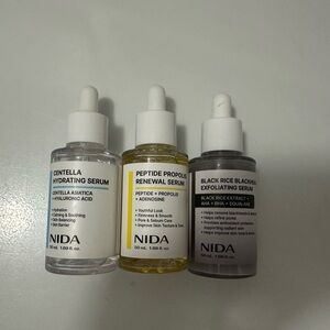 nida skincare bundle / trio